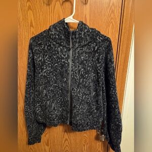 Lululemon Scuba Oversized Zip-up Hooded Sweatshirt M/L Women's